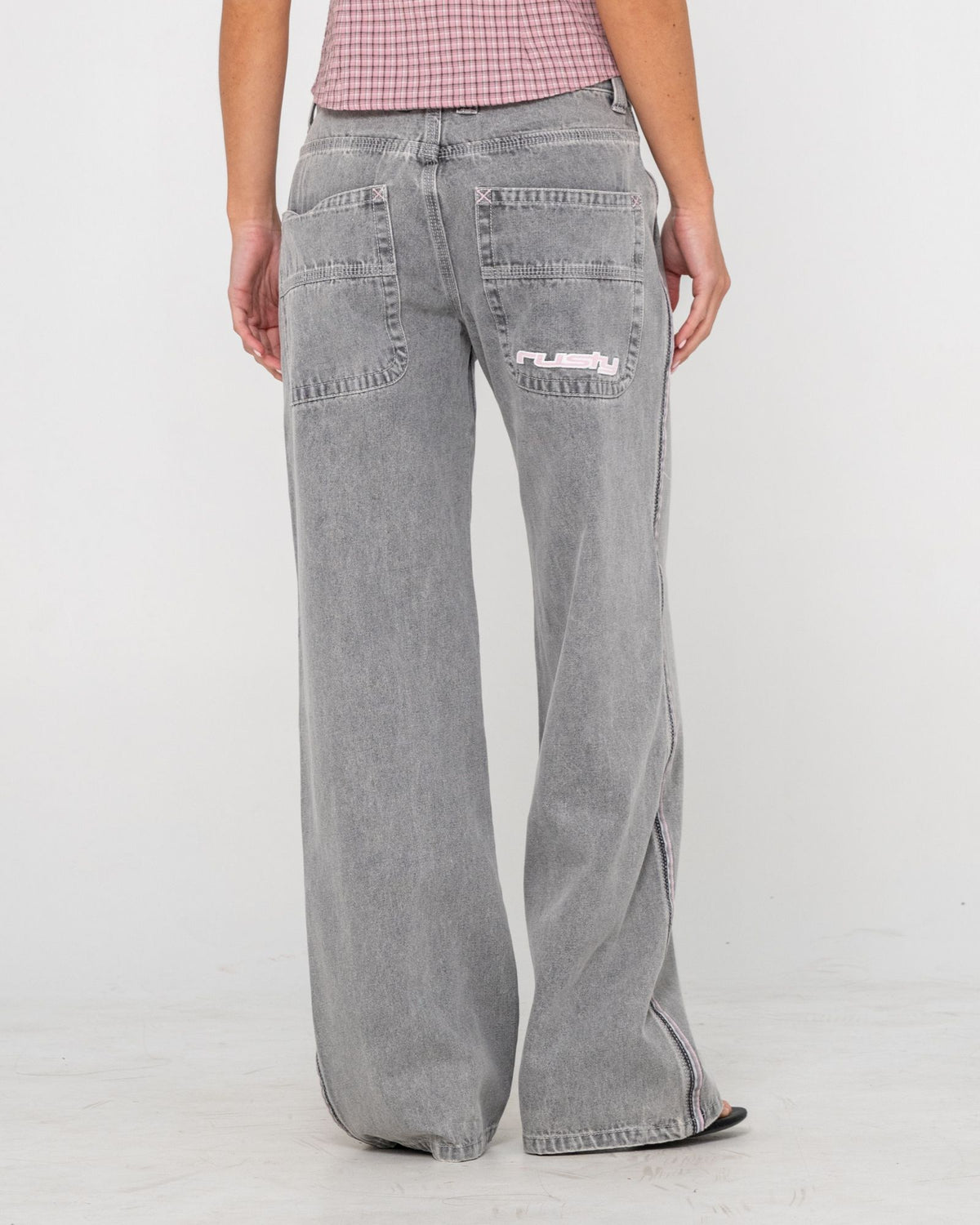 Flip Mommy Low Rise Baggy Jean
