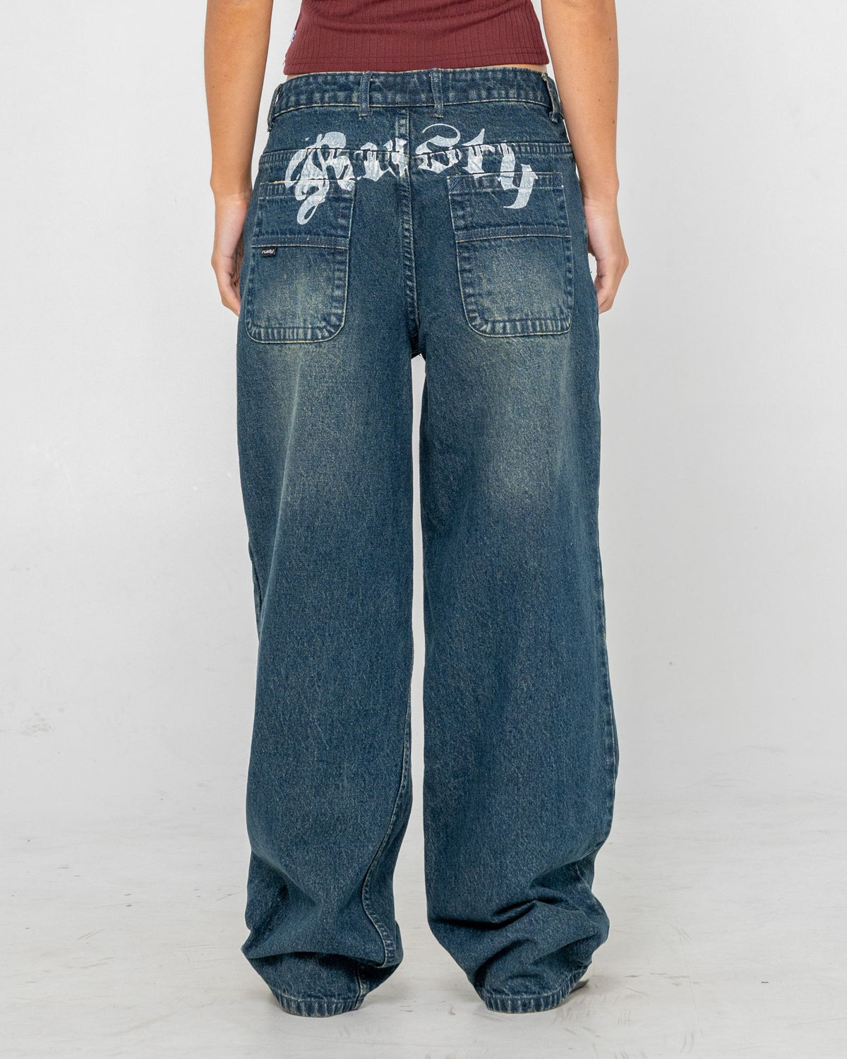 Roxanne Baggy Low Rise Jeans