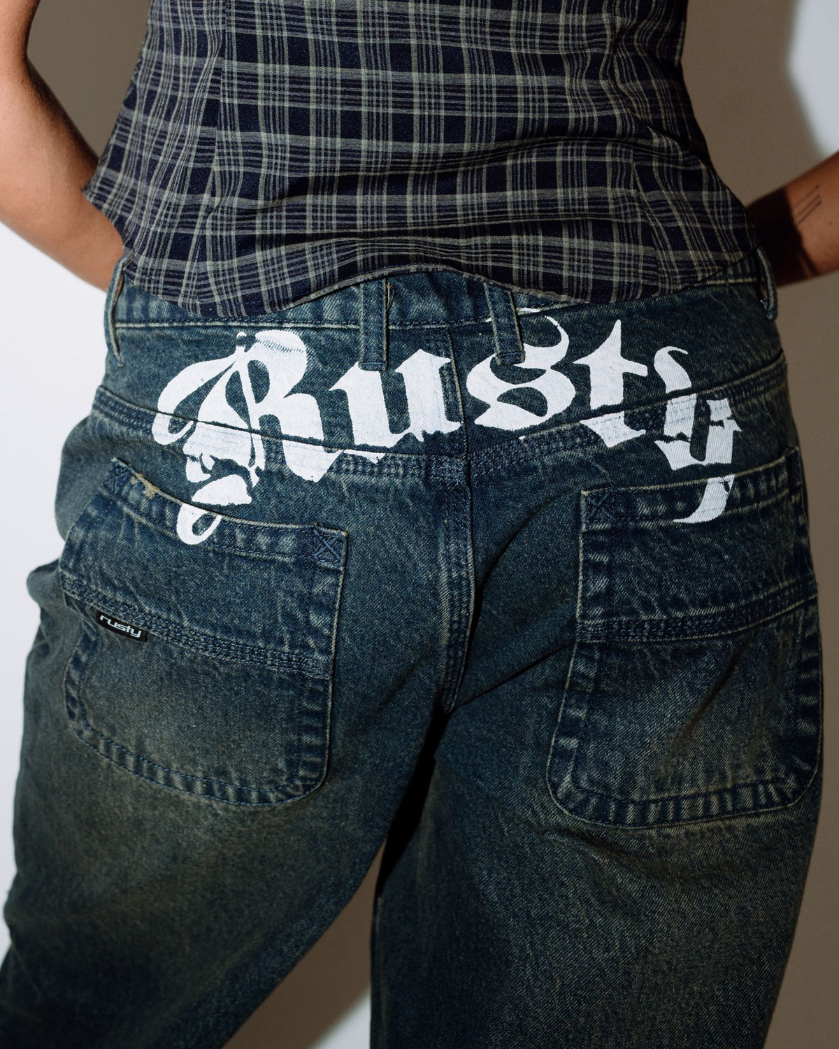 Roxanne Baggy Low Rise Jeans