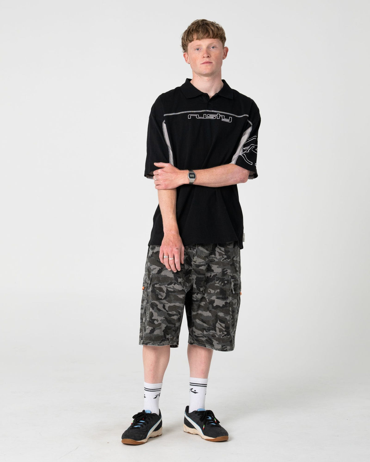 Cyberwave Oversized Polo