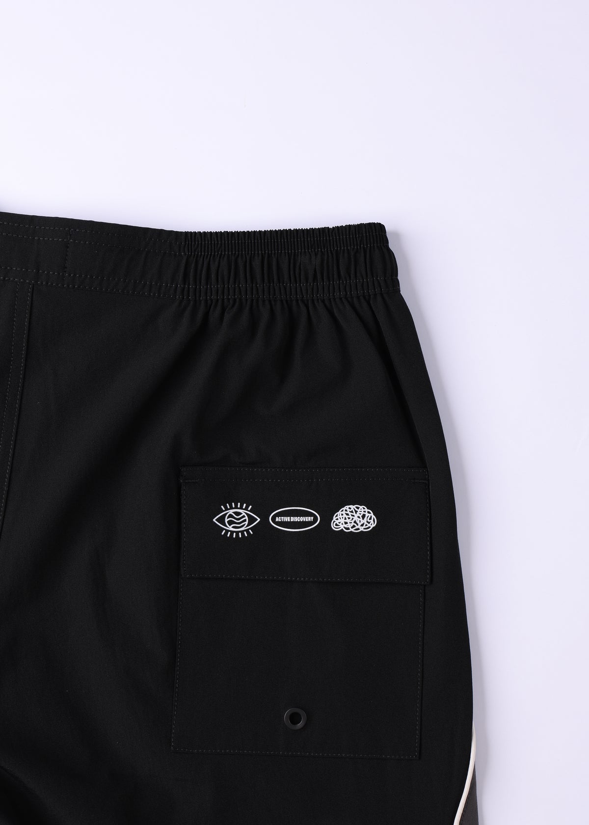 DAILY RIDE 19inch SHORT : BLACK CHARCOAL