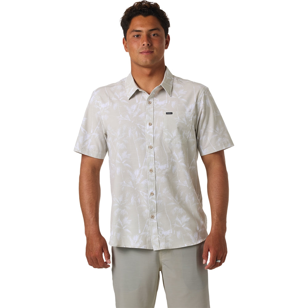 UPF SLUB RELAXED SS WOVEN SHIRT