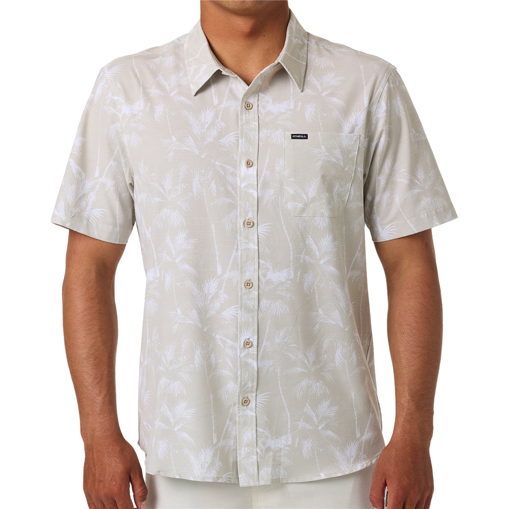 UPF SLUB RELAXED SS WOVEN SHIRT