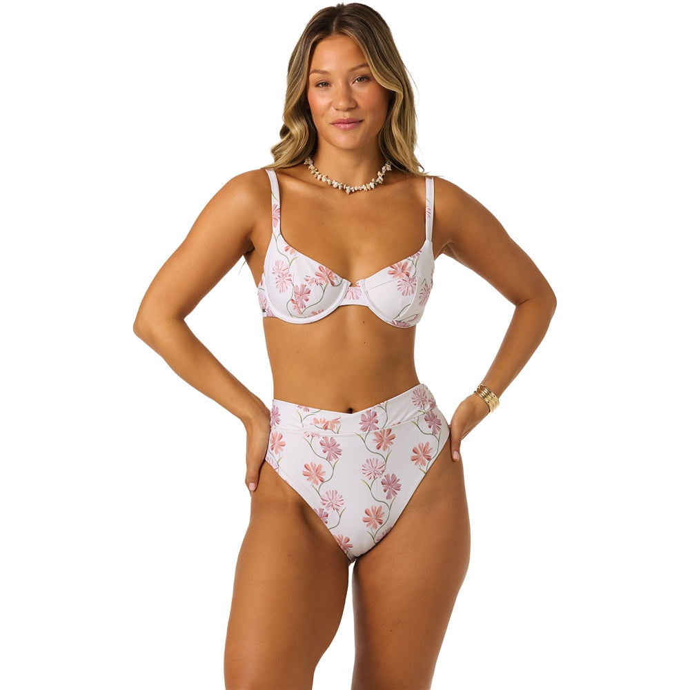 IVY FLORAL SEASHELL BRA