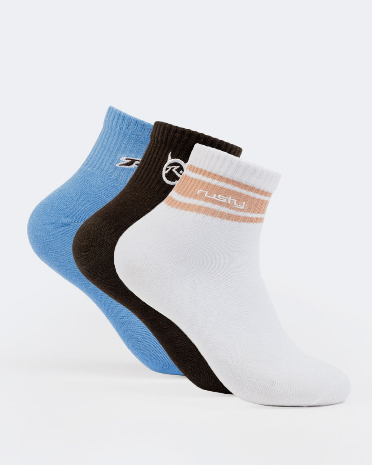 Fancy Day Crew 3-Sock Pack