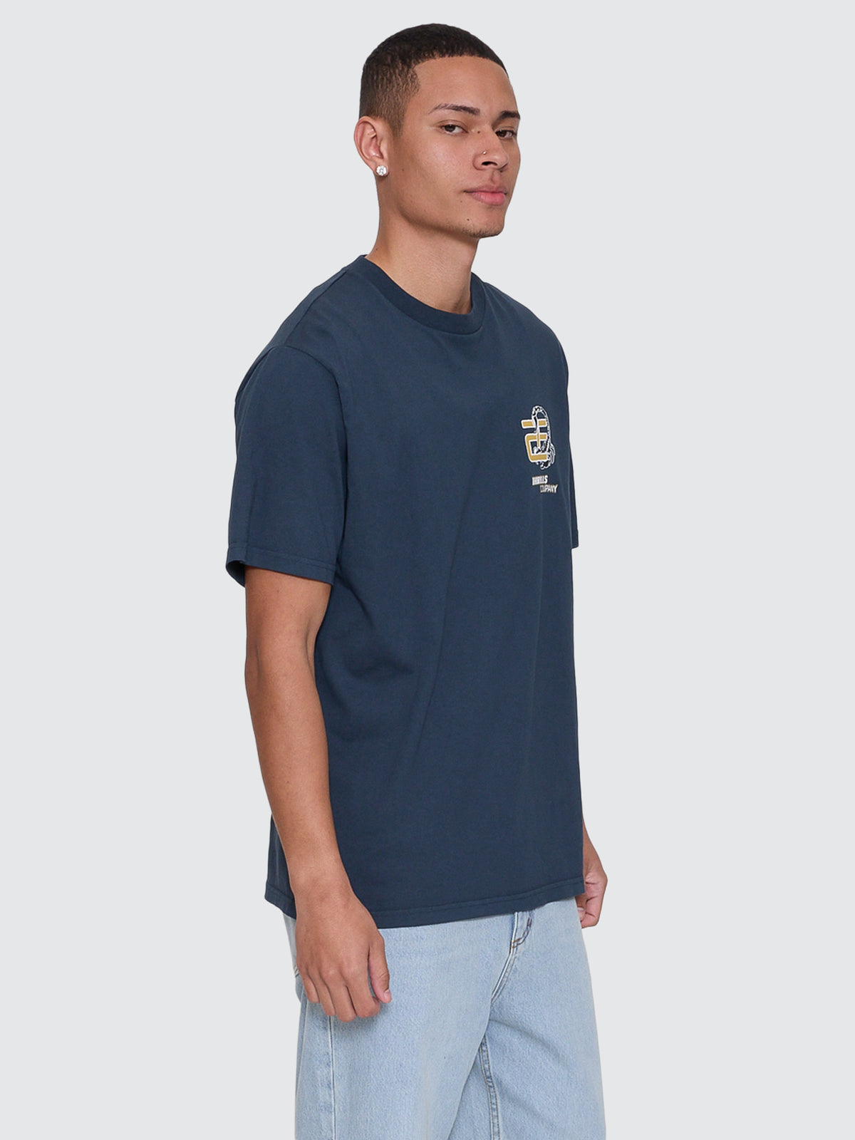 Paradise Falling Merch Fit Tee - Federal Blue