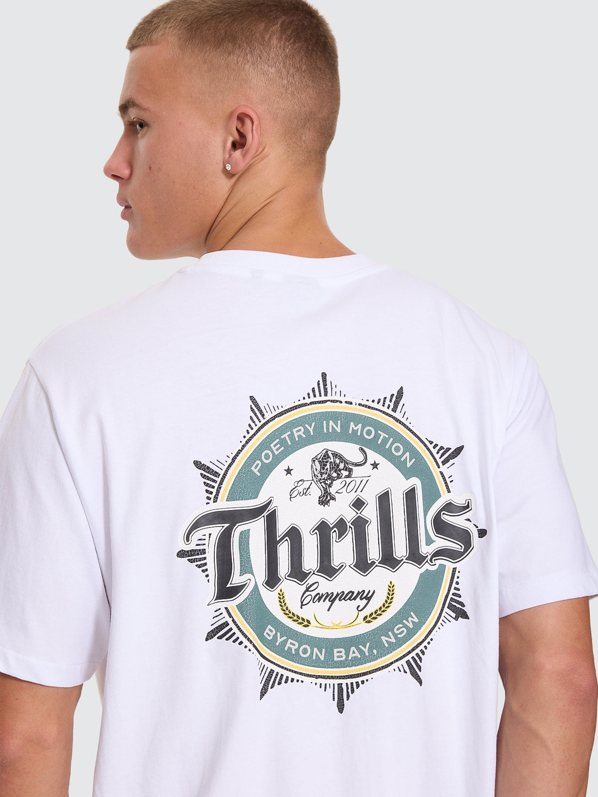 Twist Off Merch Tee - White