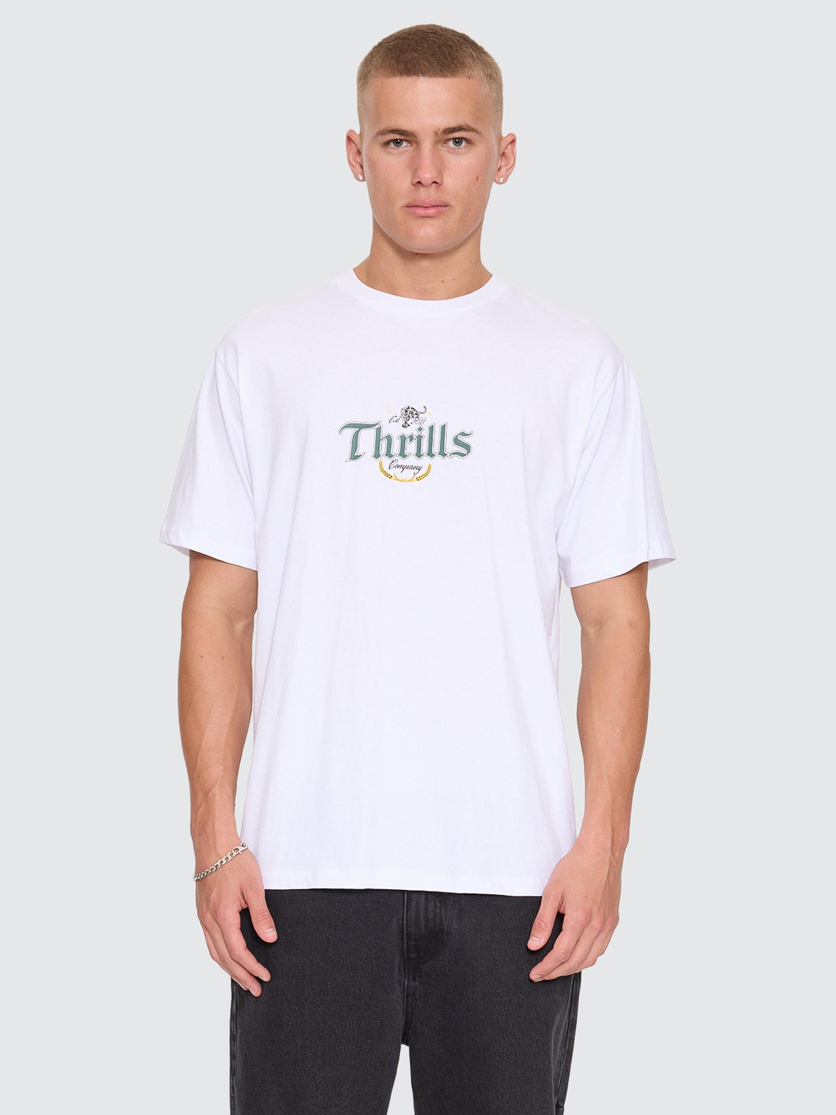 Twist Off Merch Tee - White
