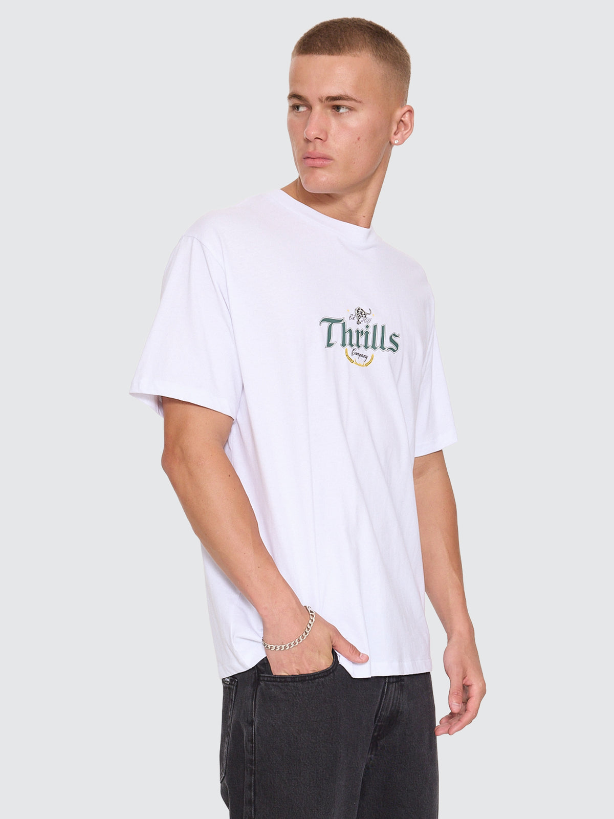 Twist Off Merch Tee - White