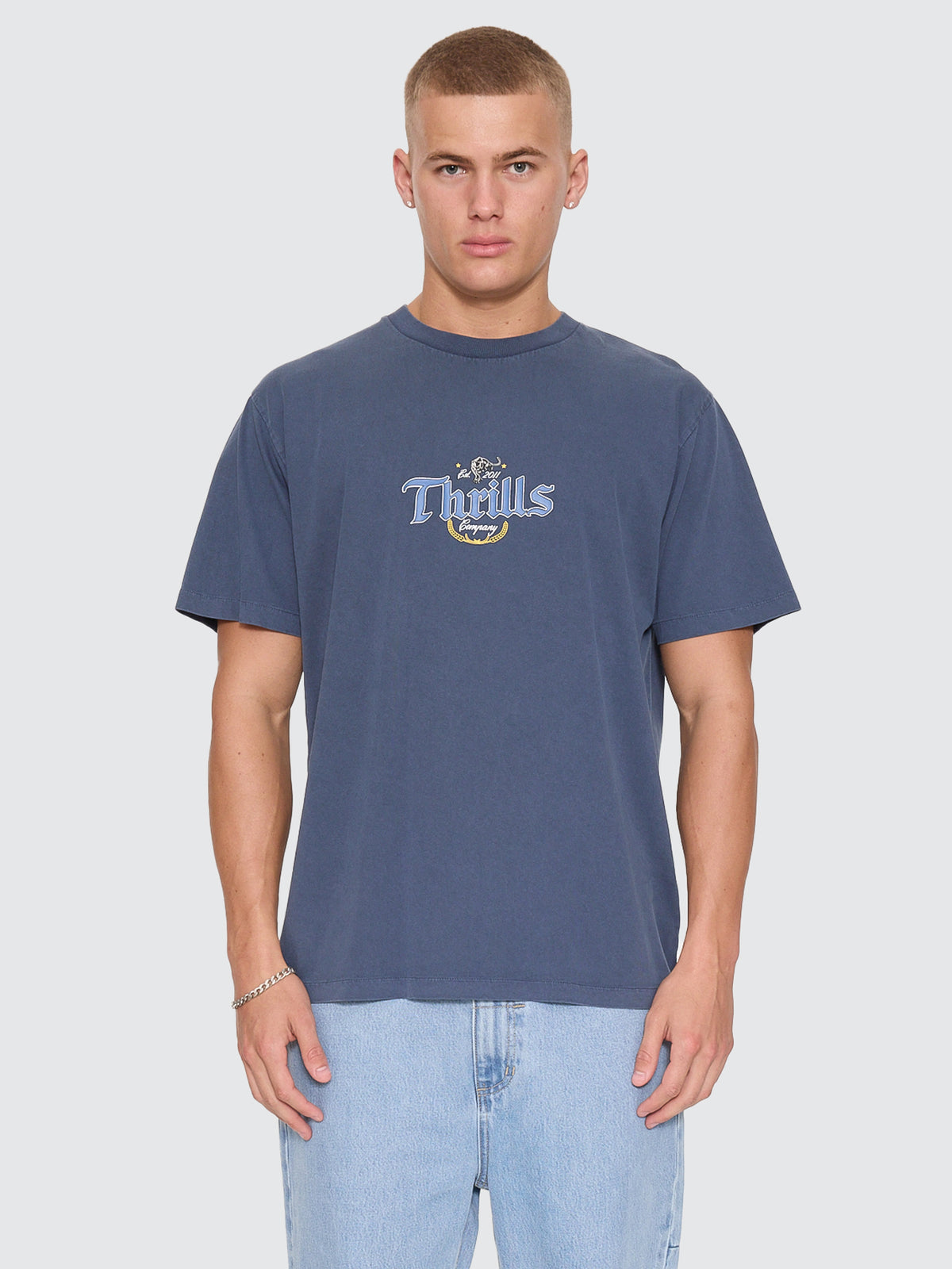 Twist Off Merch Tee - Heritage Navy