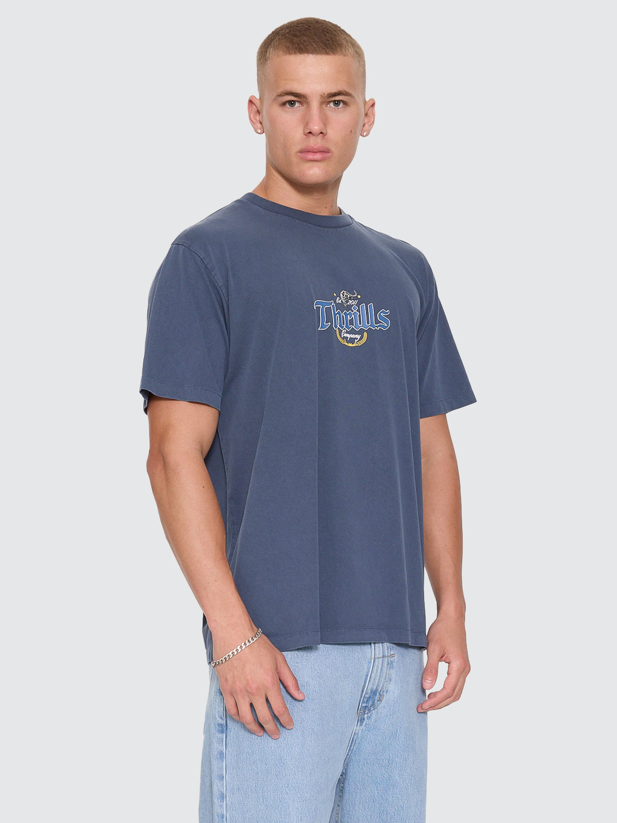 Twist Off Merch Tee - Heritage Navy