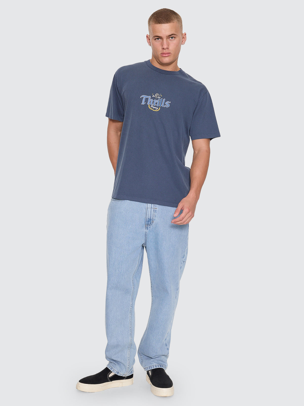 Twist Off Merch Tee - Heritage Navy