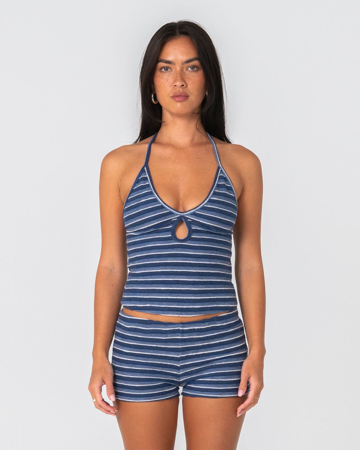 Emma Cut Out Halter Neck Top