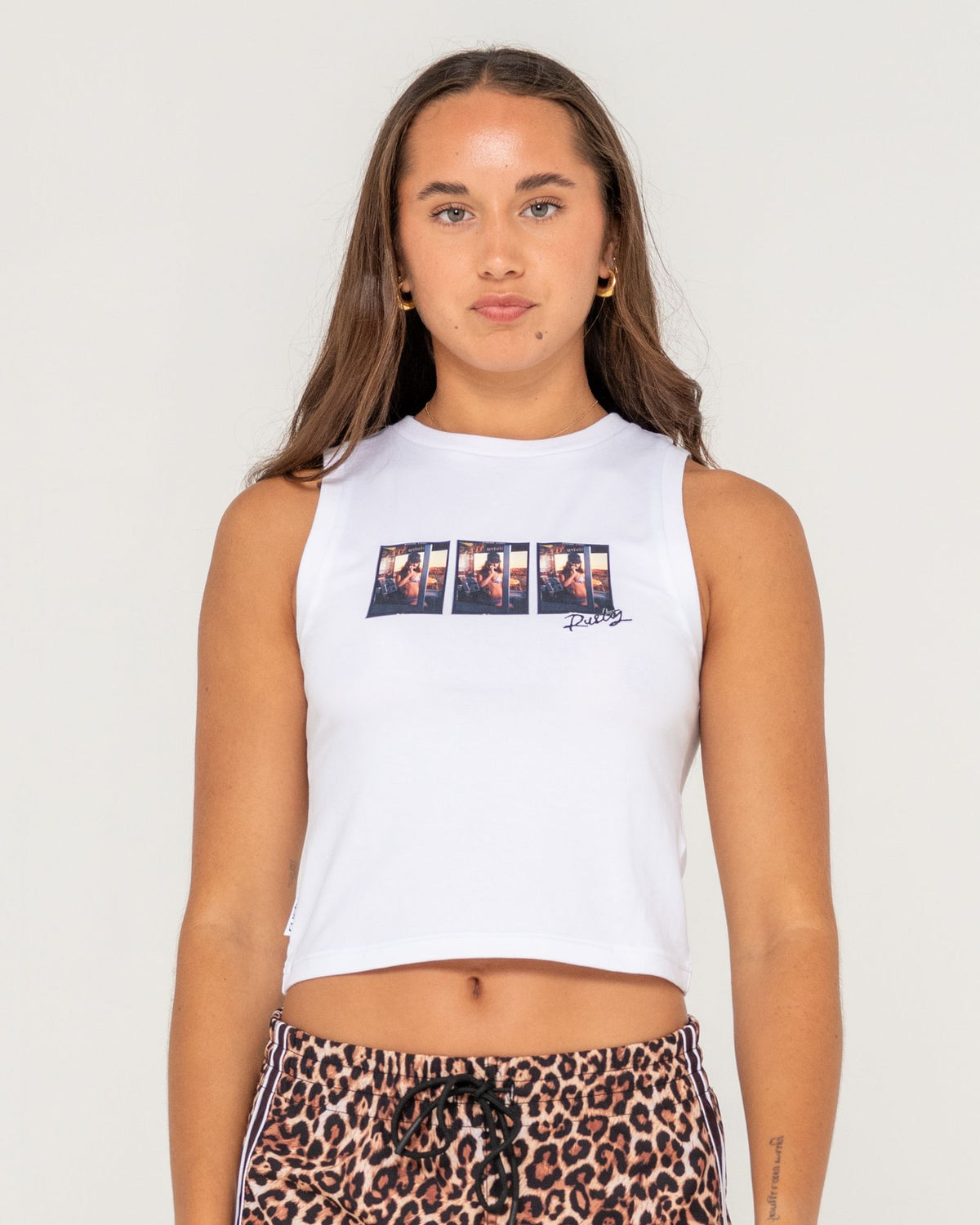 Crossroads Graphic Tank Top