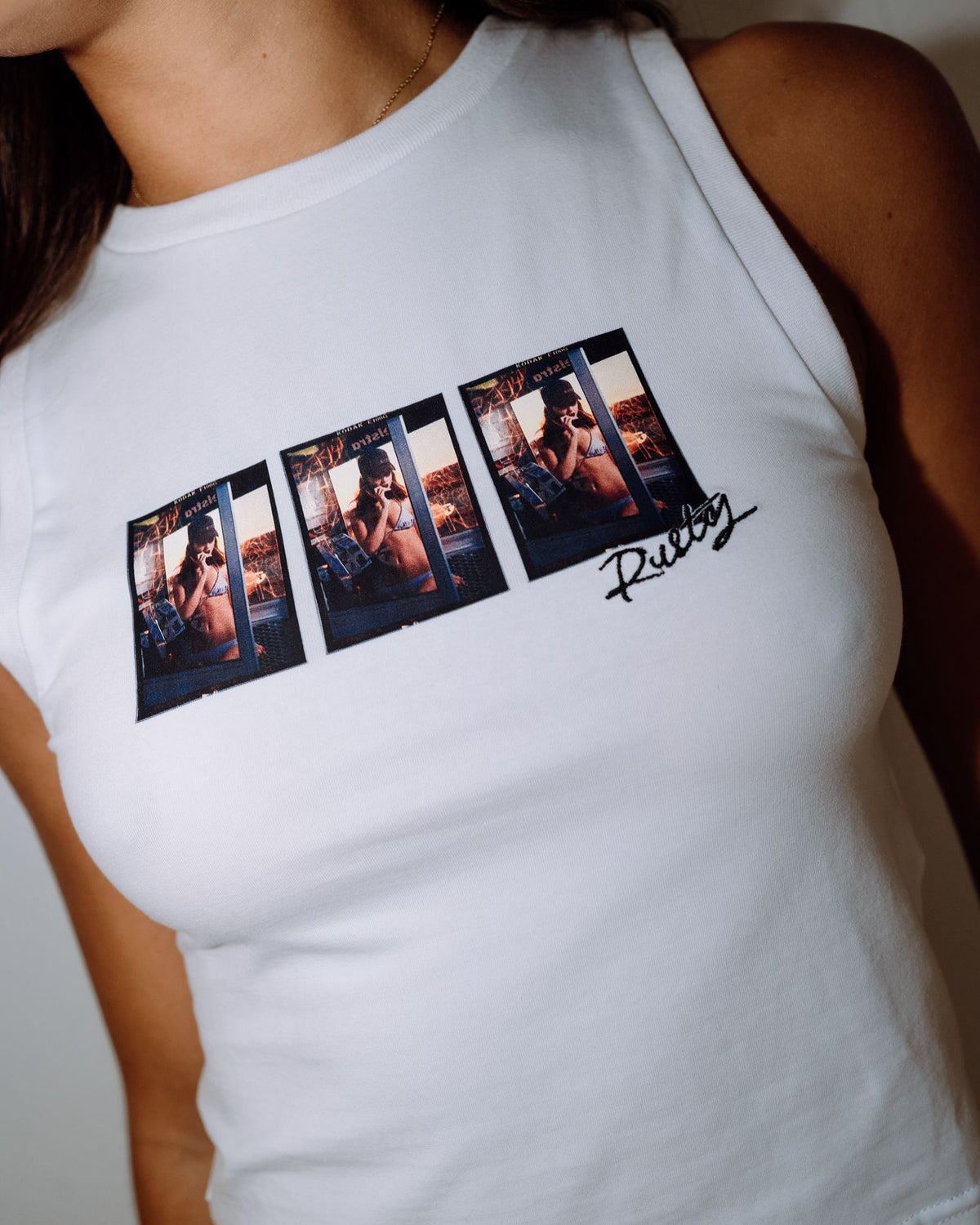 Crossroads Graphic Tank Top