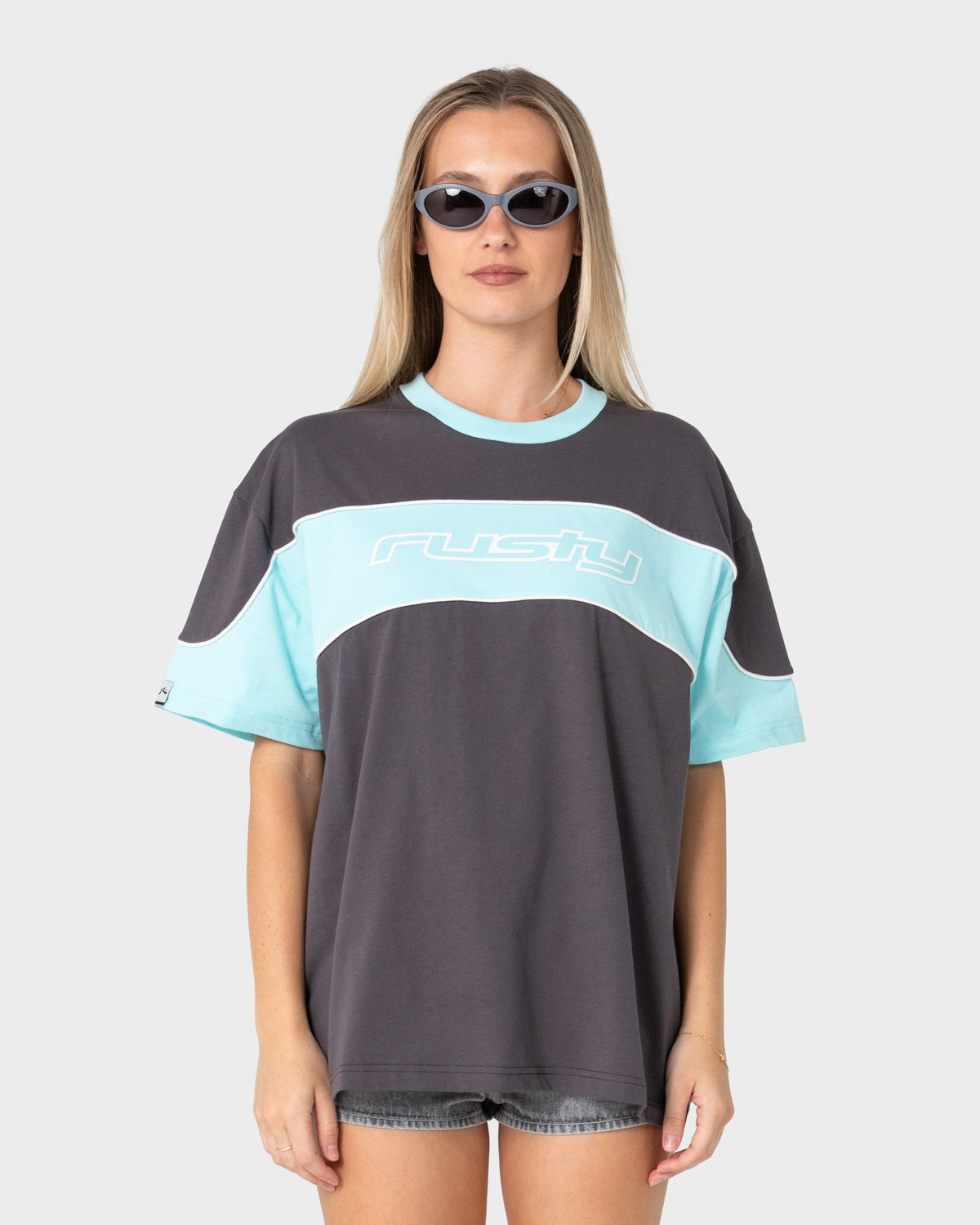 Kinetic Oversized Graphic Tee