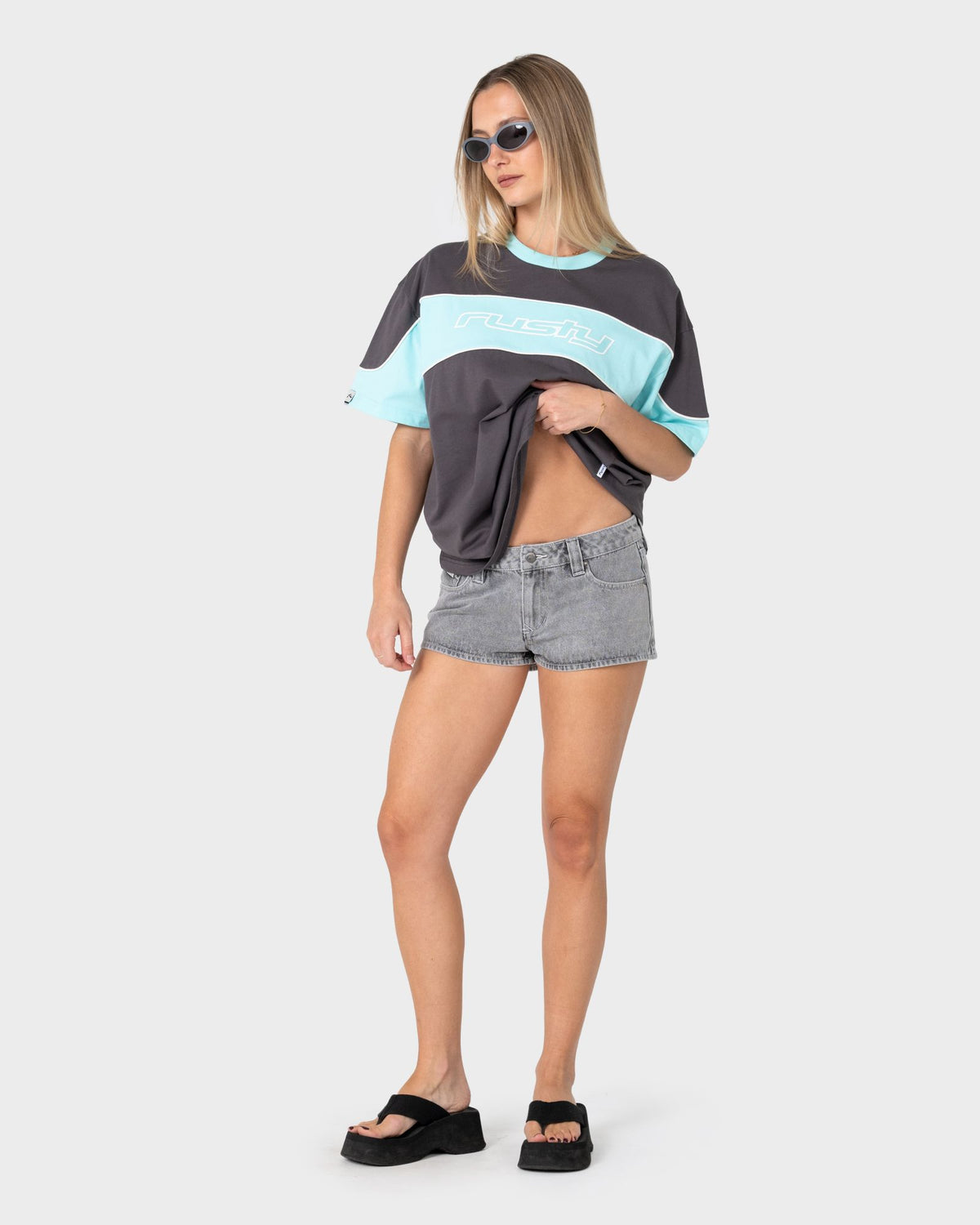 Kinetic Oversized Graphic Tee