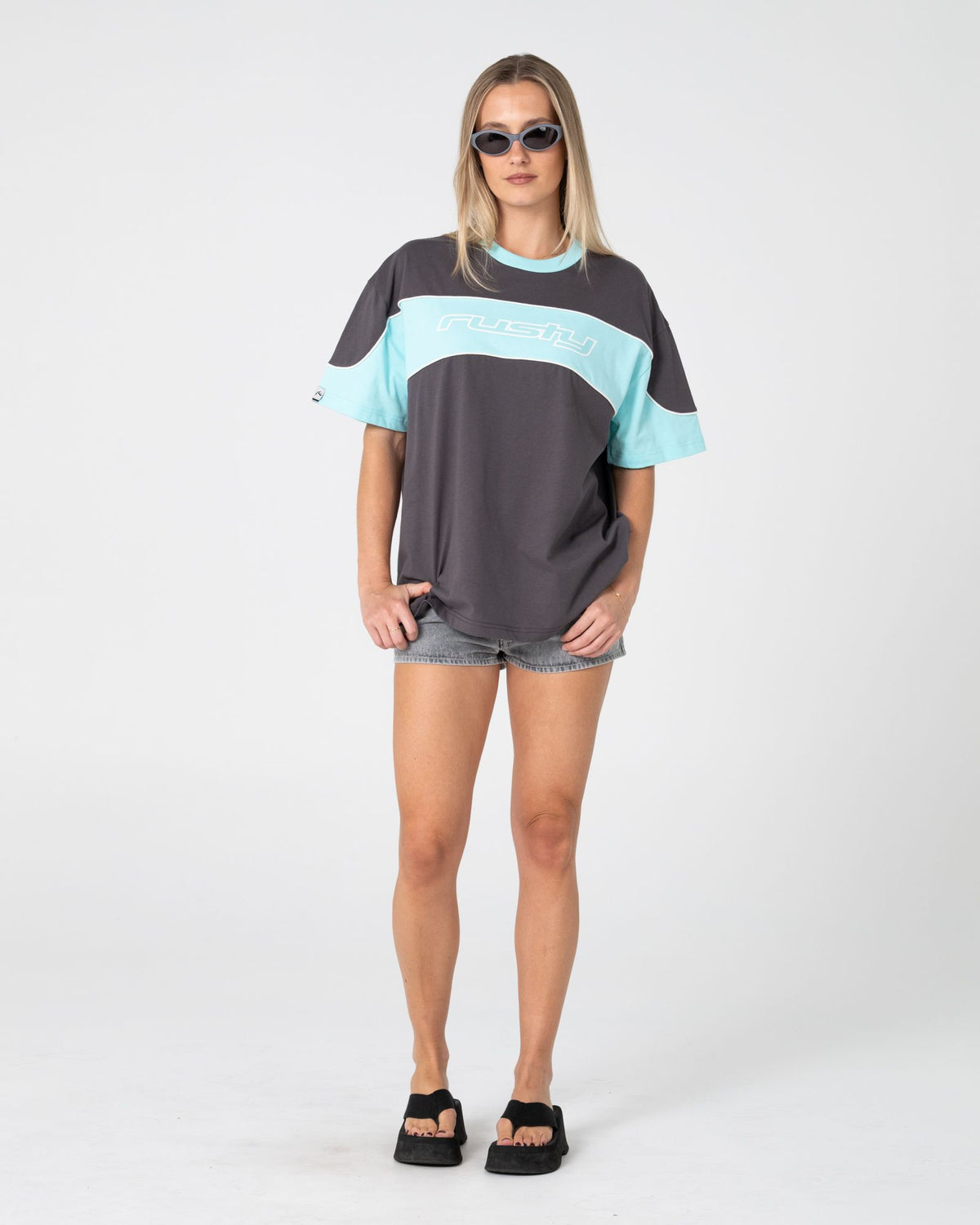 Kinetic Oversized Graphic Tee