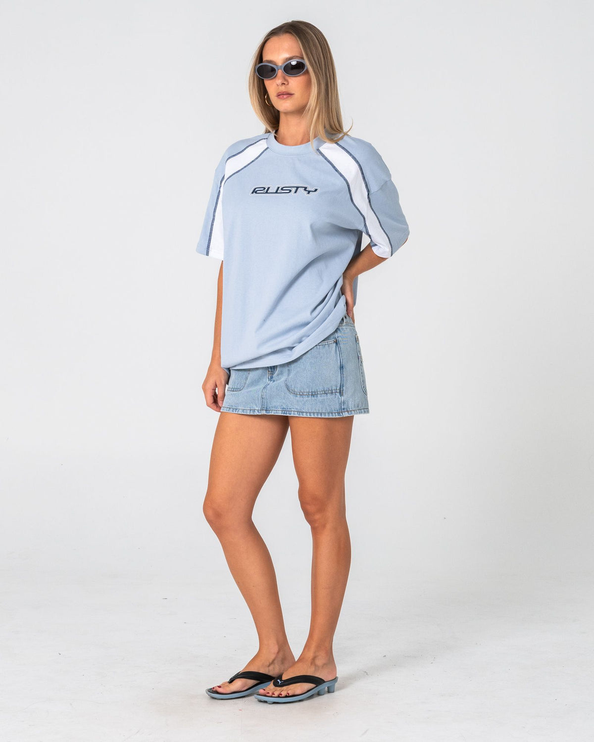 WAVERS TIDE OVERSIZE SHORT SLEEVE TEE