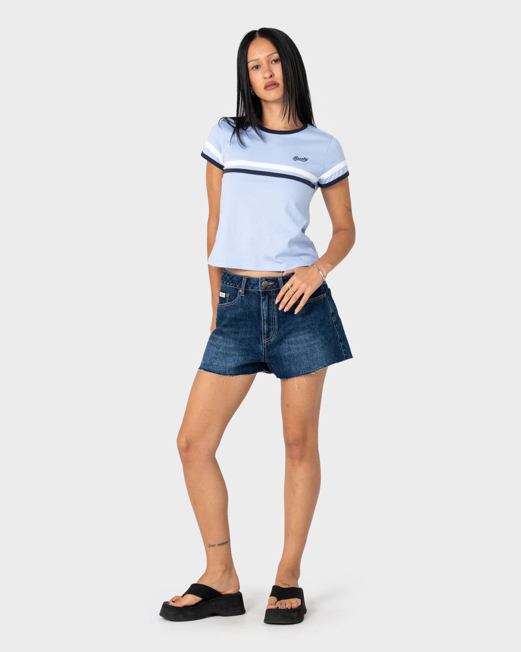 BILLIE STRIPE BABY TEE