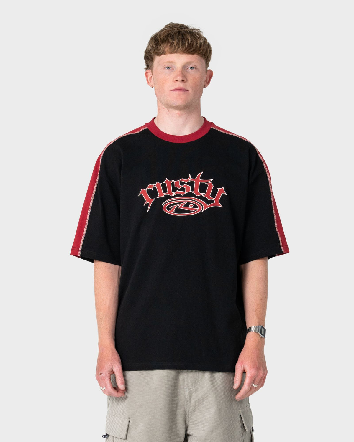 Scream Graphic Oversized Tee