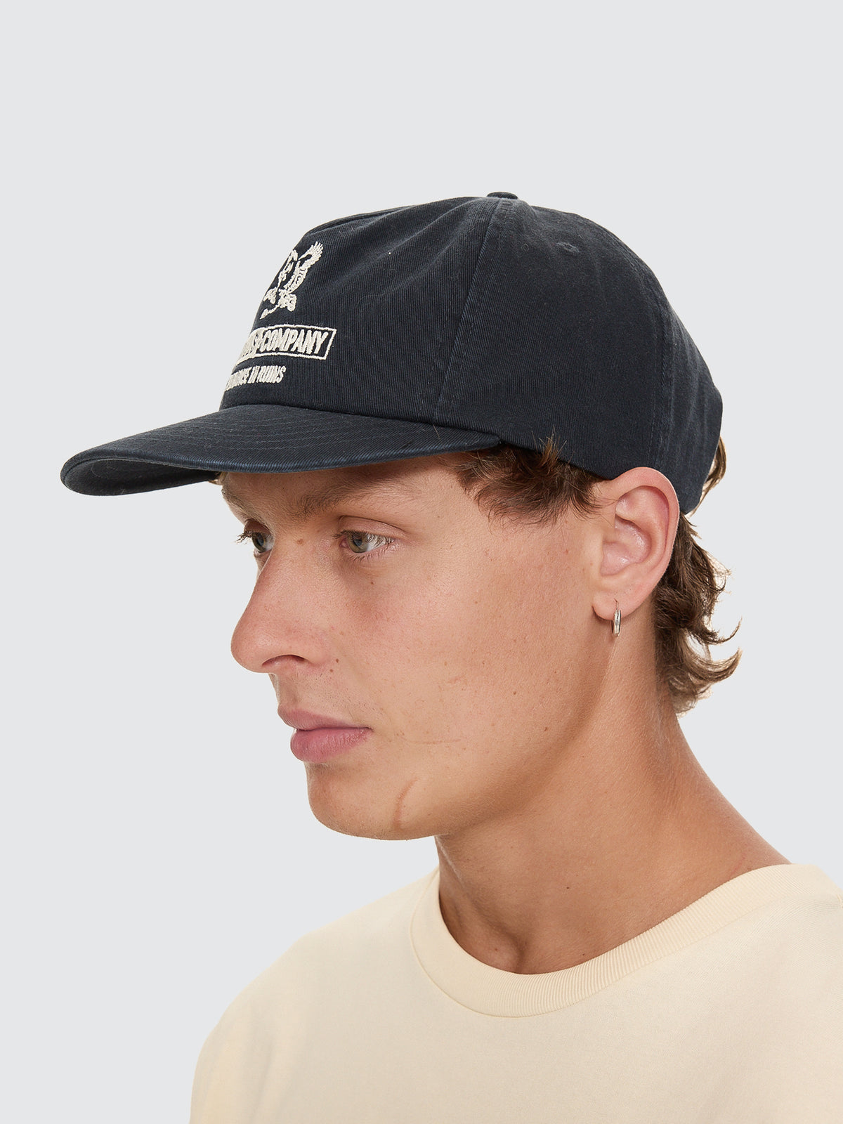 Risen 5 Panel Cap - Total Eclipse