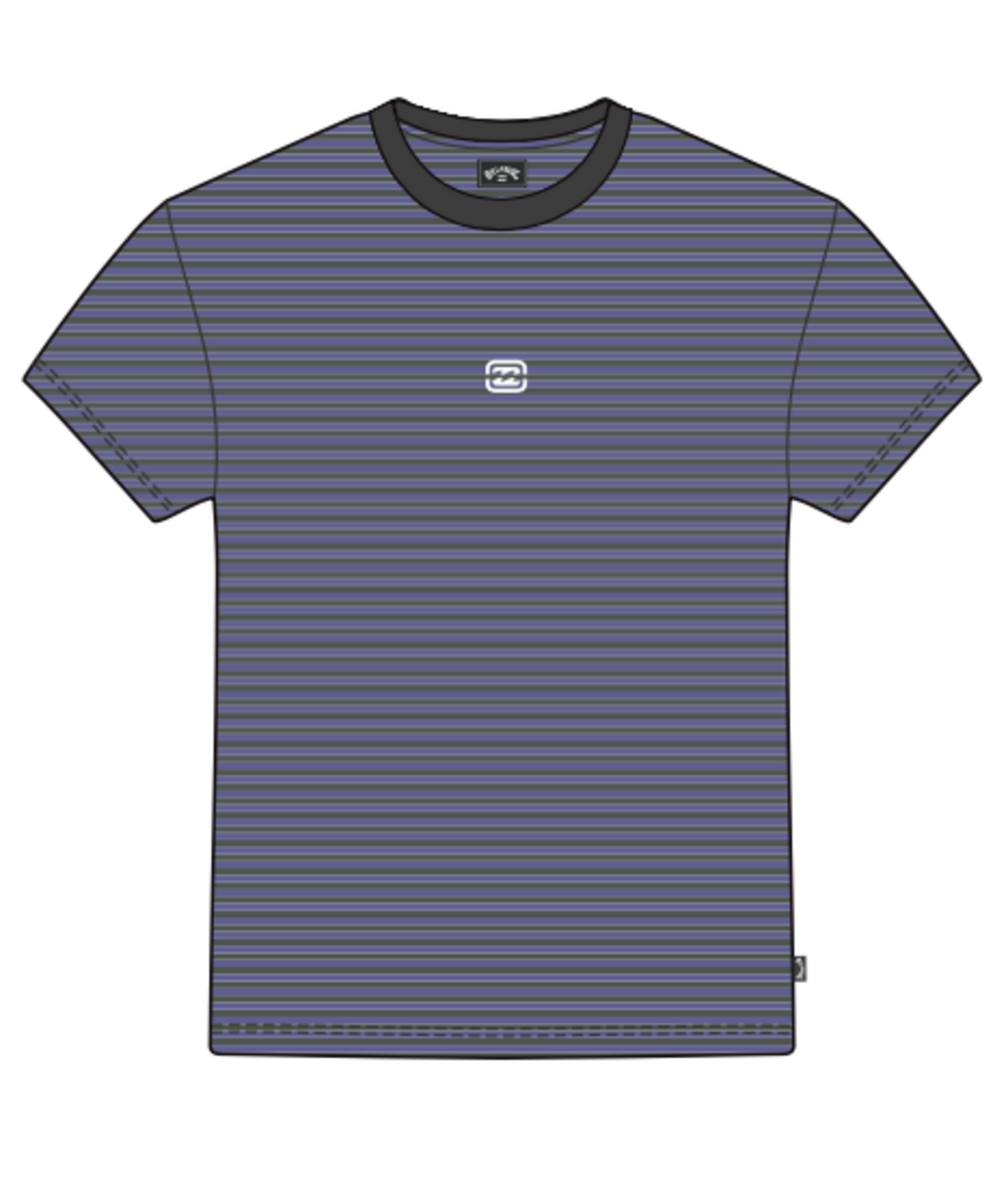 Boys Absense Stripe Ss