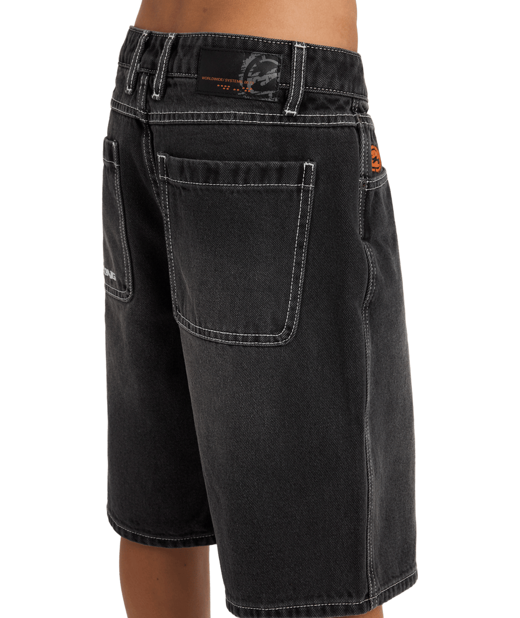Boys Spec Denim Short