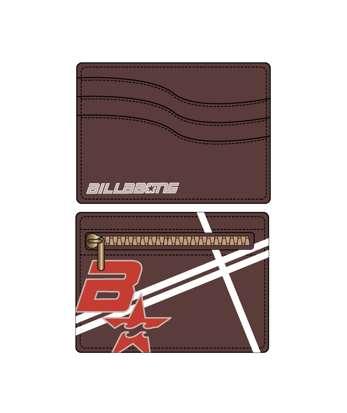 Waves Card Holder
