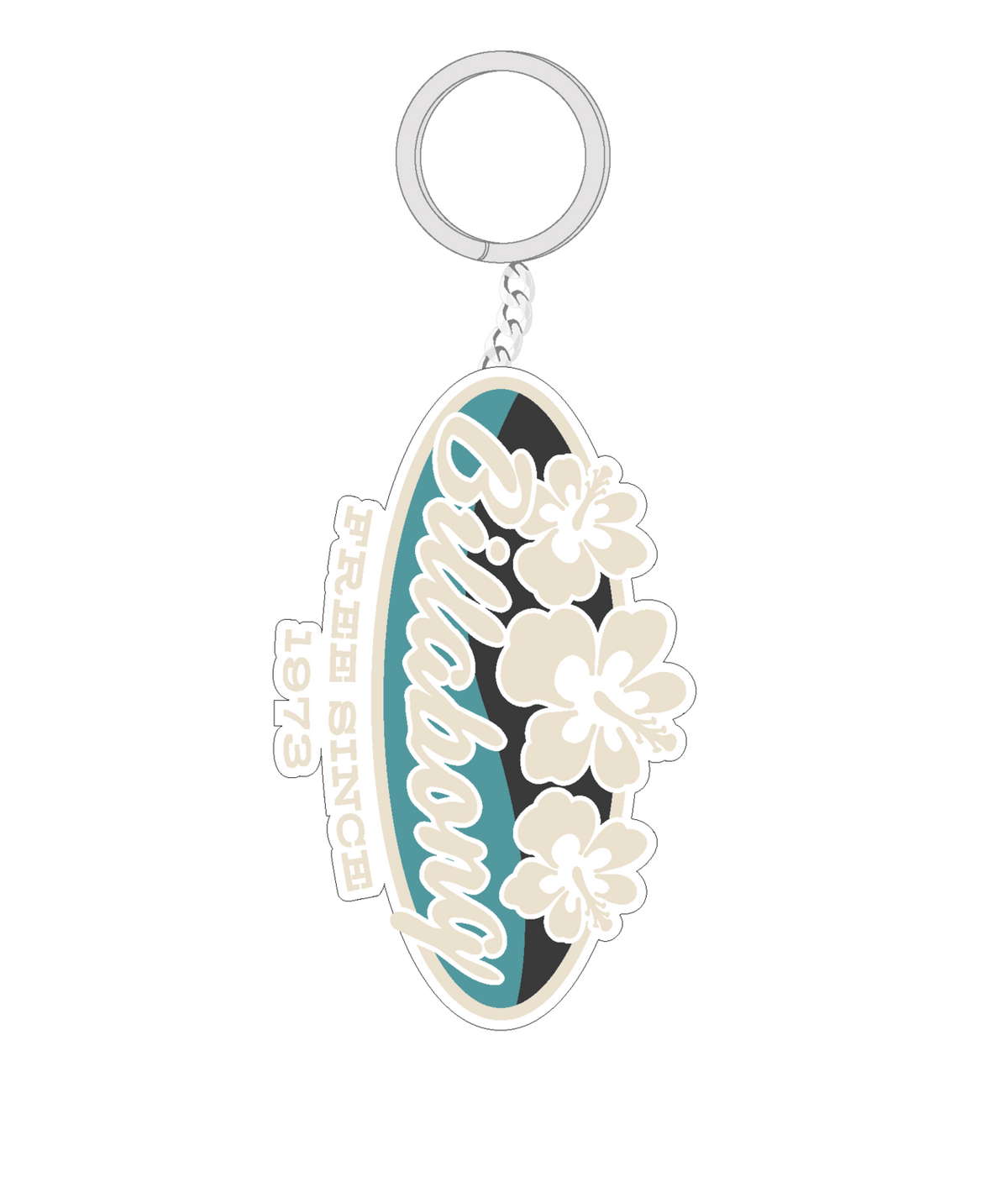 Free Since 73 Keychain