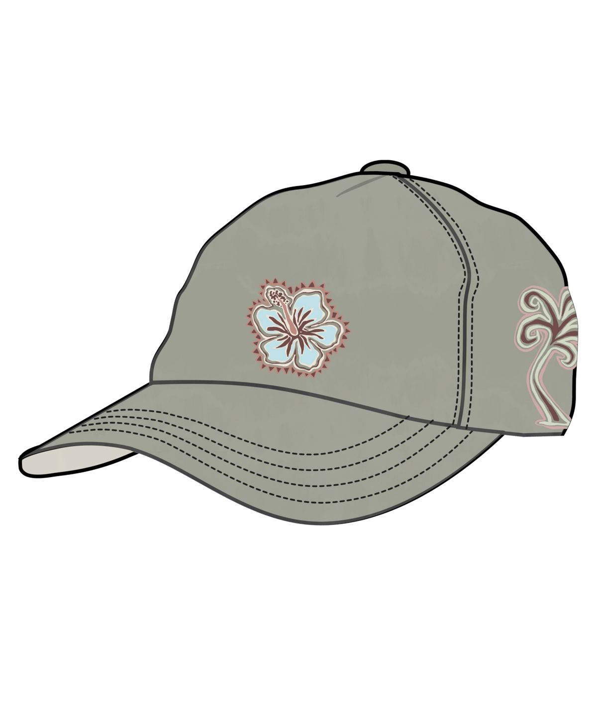 Secret Beach Dad Cap