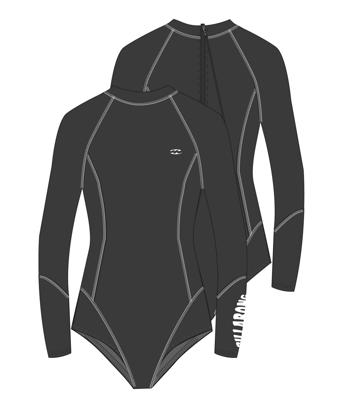 Cool Tides Back Zip Bodys