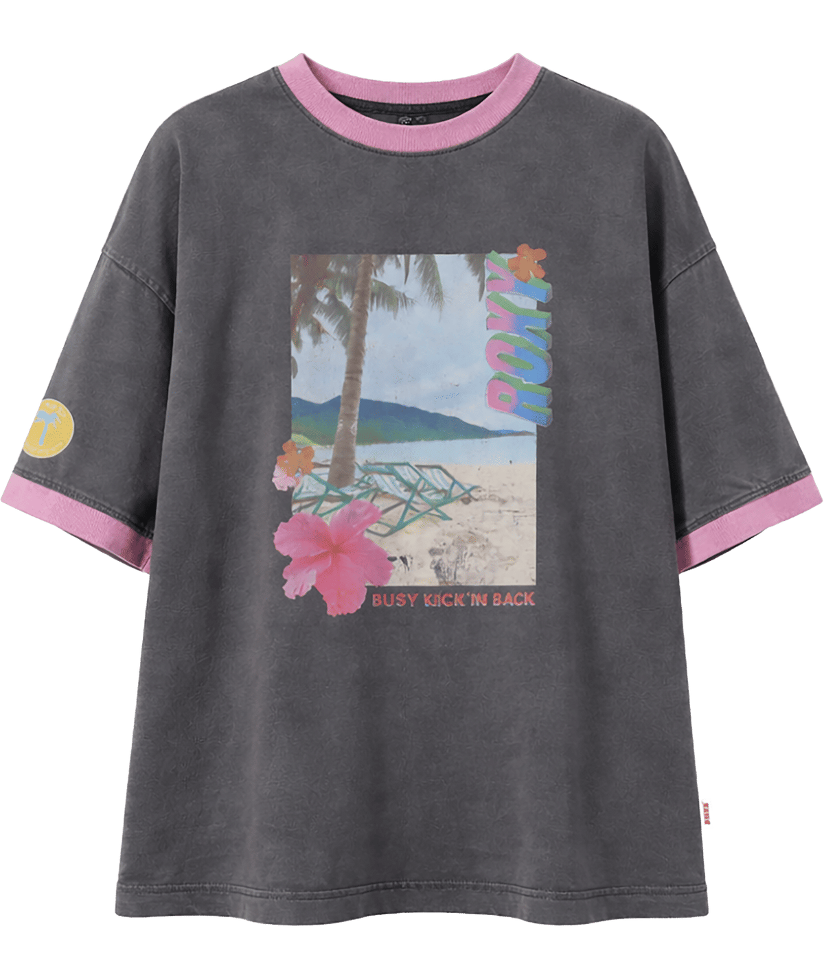 Bold Heart Oversized Tee