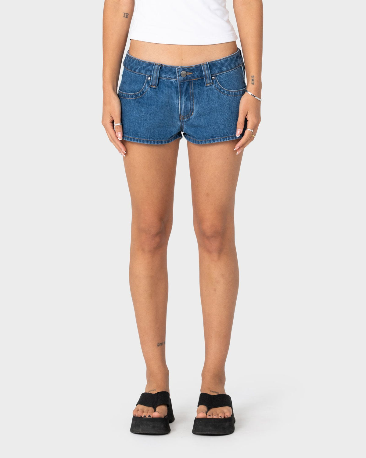 Flip Mommy Denim Micro Short