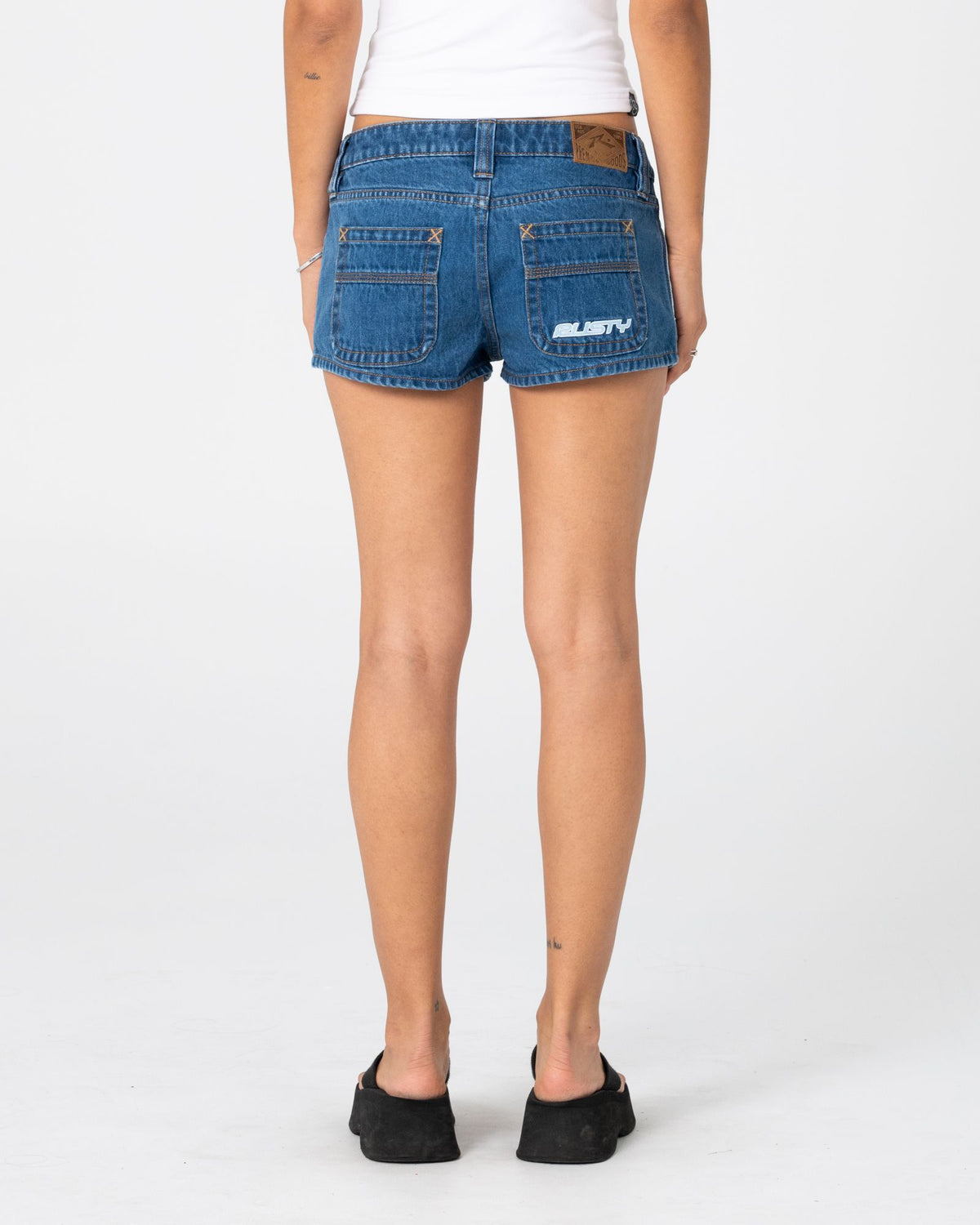 Flip Mommy Denim Micro Short