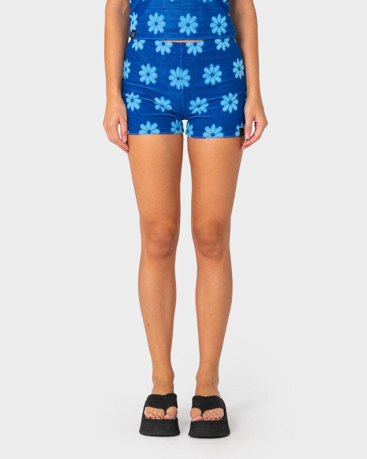 Bloom Towelling Booty Short
