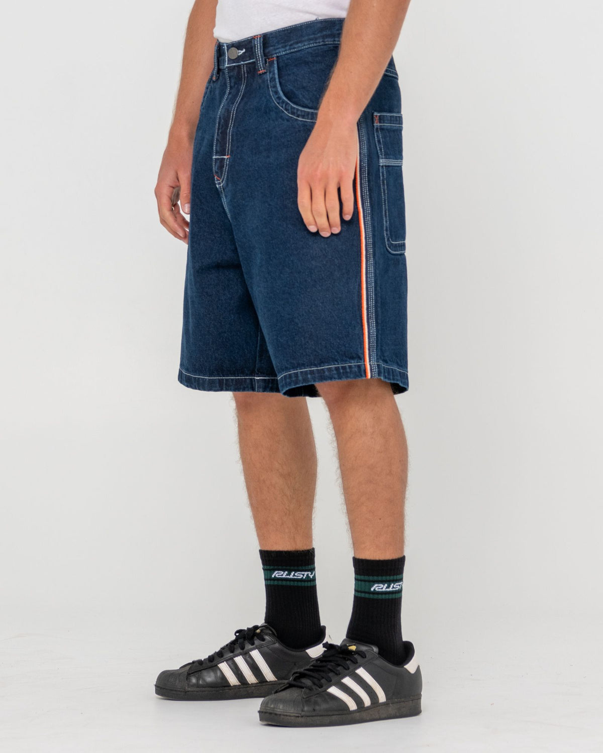 FLIP DADDY 2.0 JEAN SHORT-DEEP SEA BLUE