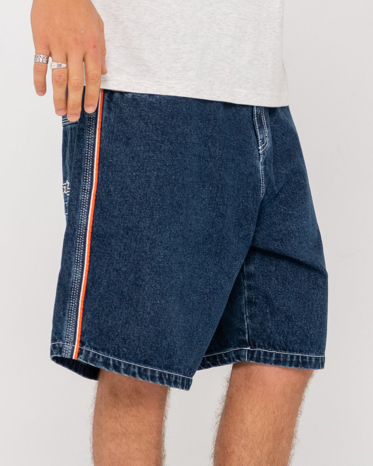 FLIP DADDY 2.0 JEAN SHORT-DEEP SEA BLUE