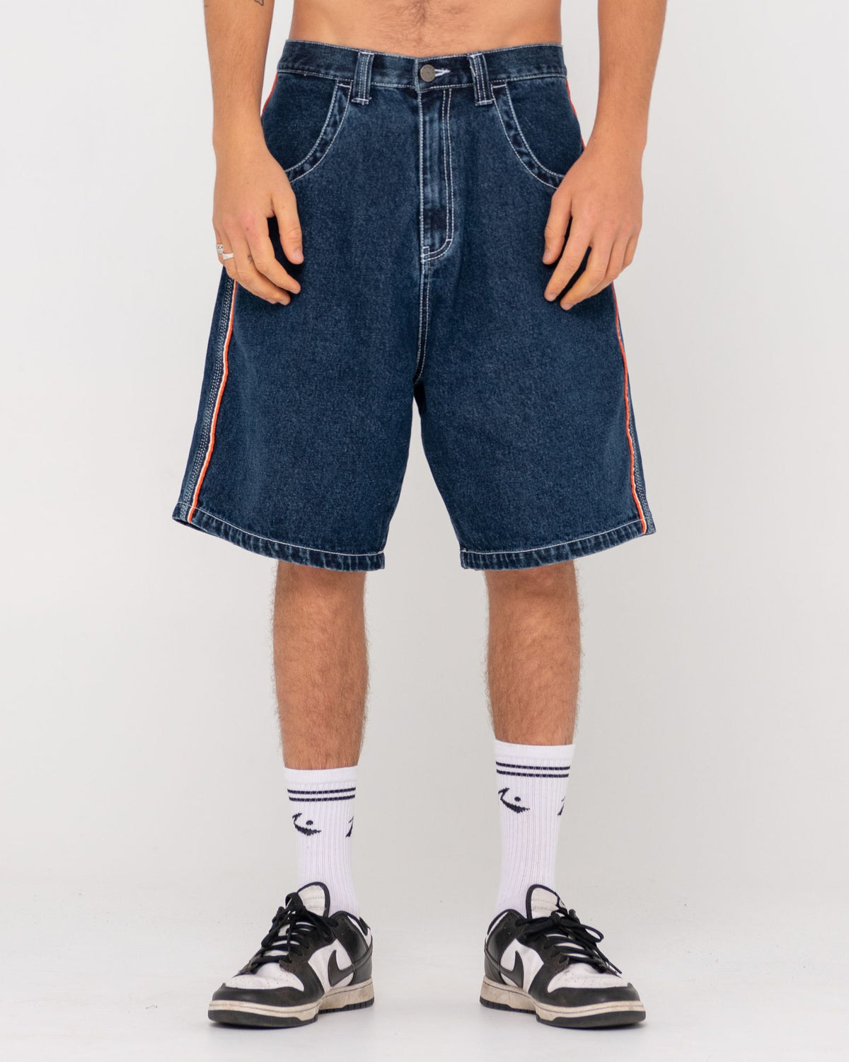FLIP DADDY 2.0 JEAN SHORT-DEEP SEA BLUE