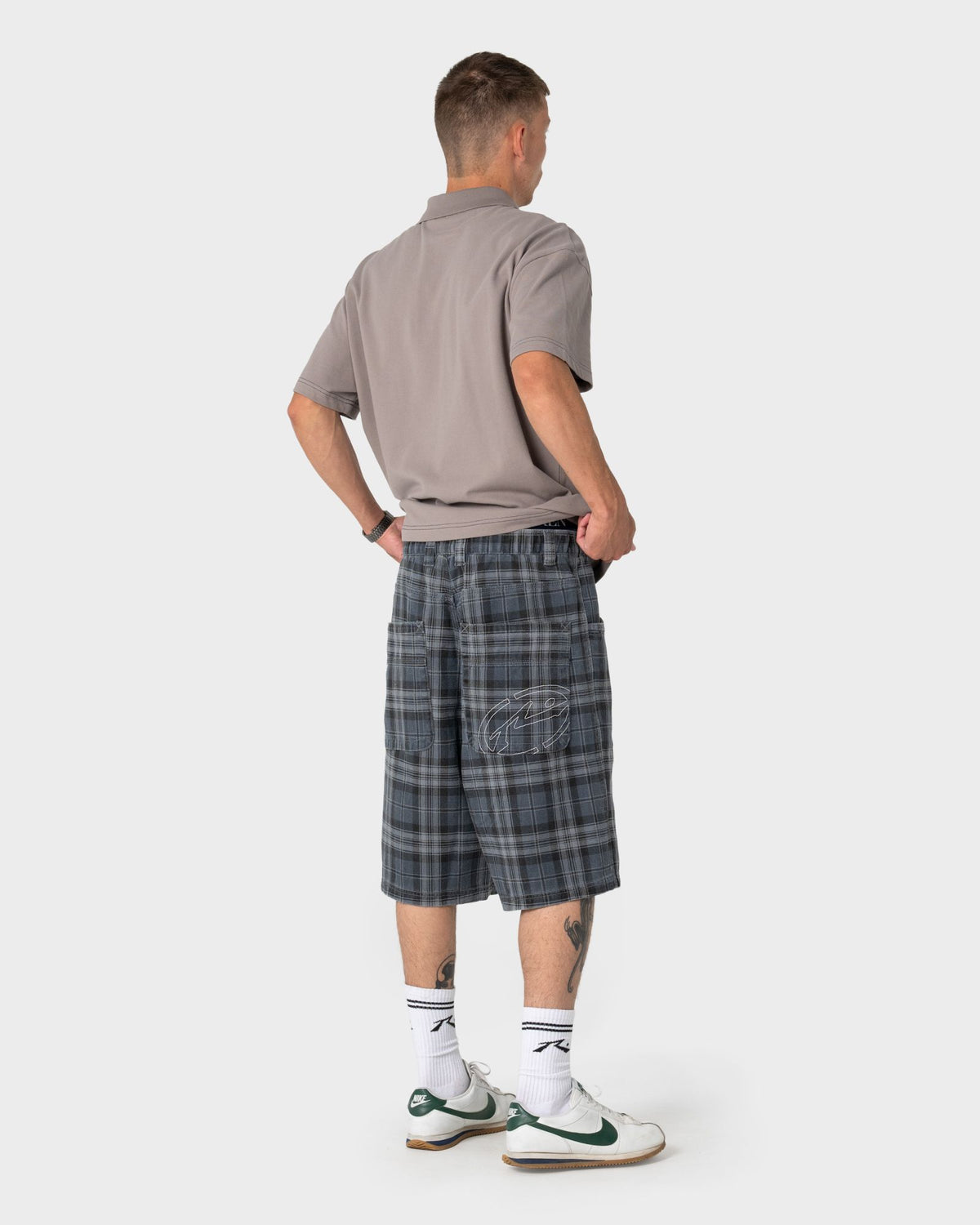X-press Baggy Plaid Short