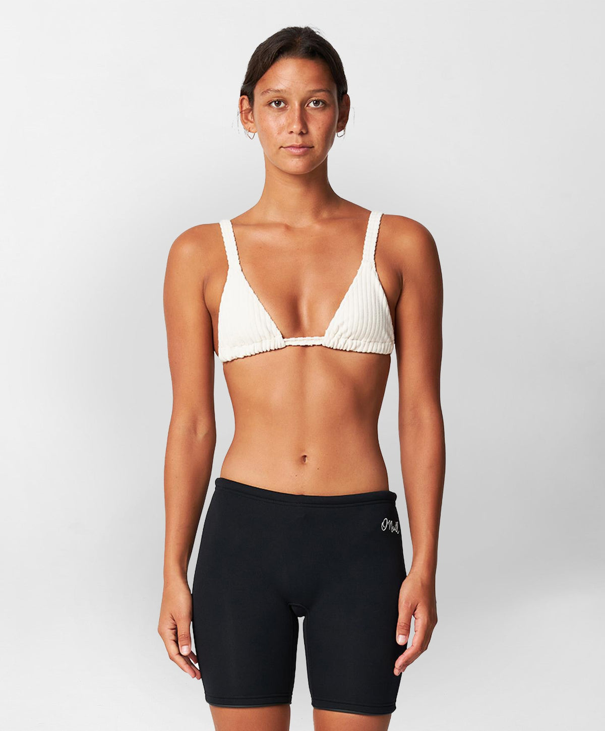 Women's Reactor 1.5mm Long Wetsuit Shorts - Black