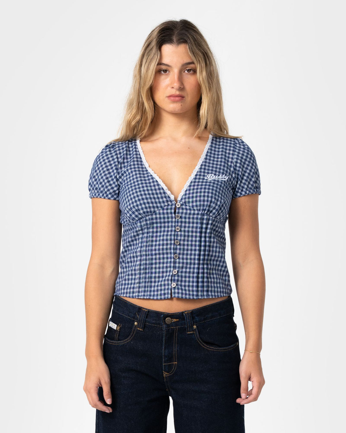 Peggy Sue Button Down Blouse