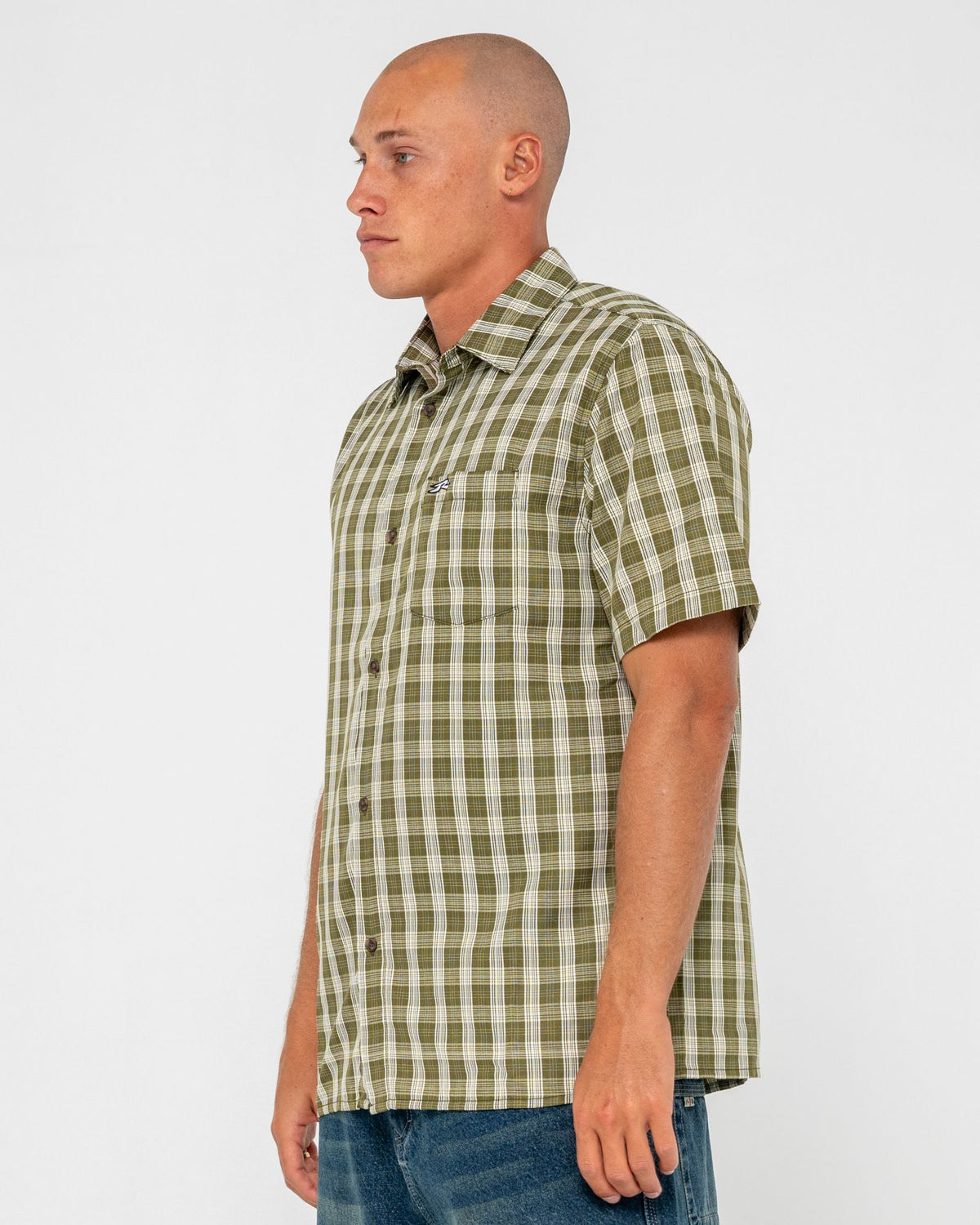DATSUN CHECK SHORT SLEEVE SHIRT