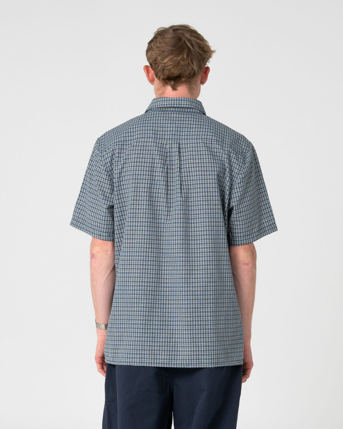 DATSUN CHECK SHORT SLEEVE SHIRT