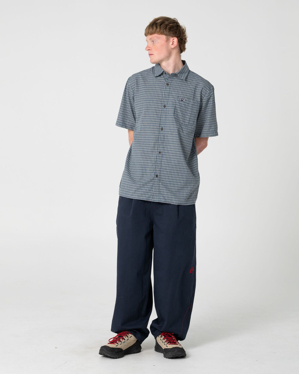 DATSUN CHECK SHORT SLEEVE SHIRT