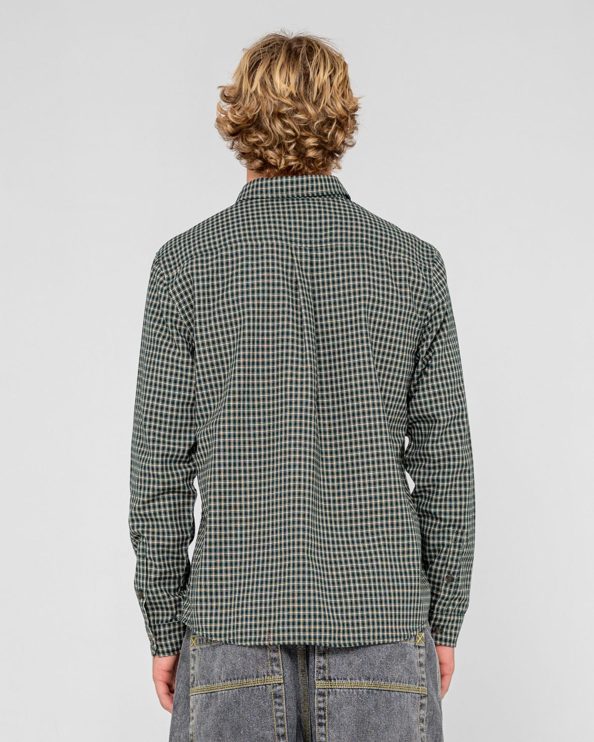 DATSUN CHECK LONG SLEEVE SHIRT