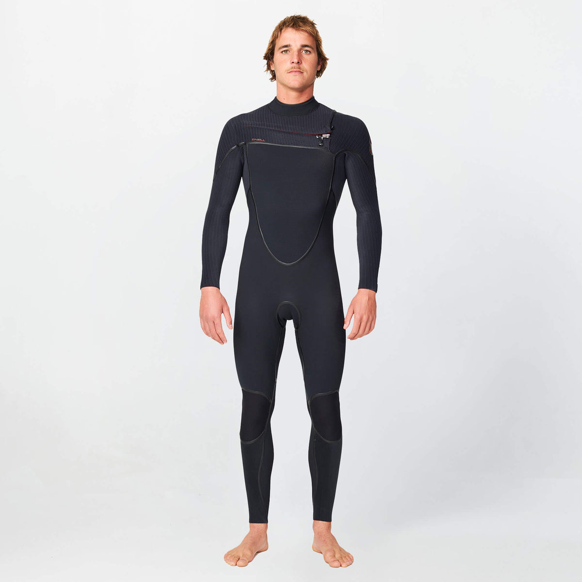 Men's HyperFire X 3/2mm Steamer Chest Zip - Black