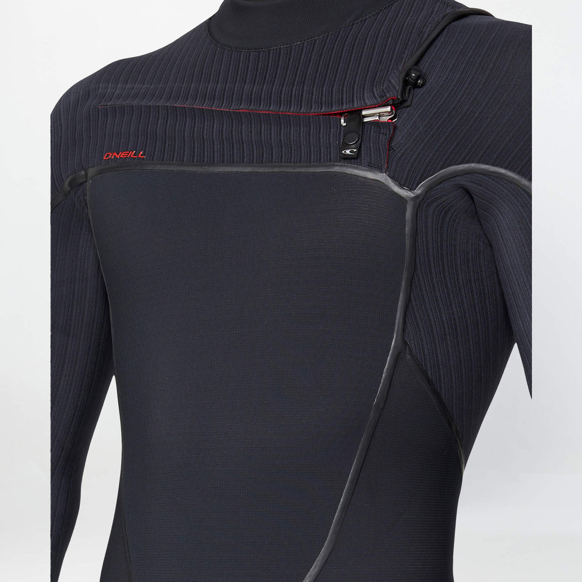 Men's HyperFire X 3/2mm Steamer Chest Zip - Black